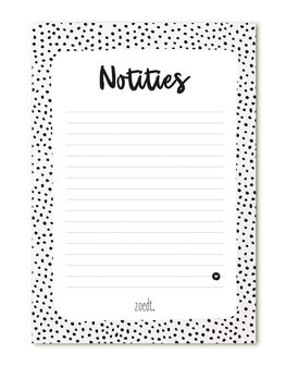 Notitieblok - Notities - Dots - Zoedt